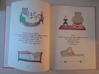 SOLO ENVÍO Libro Història de Babar petit elefant