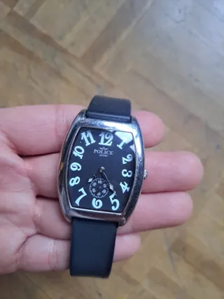 Reloj  Acero Negro