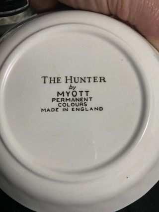 Pratos Coleção Inglês 1835 e Myott