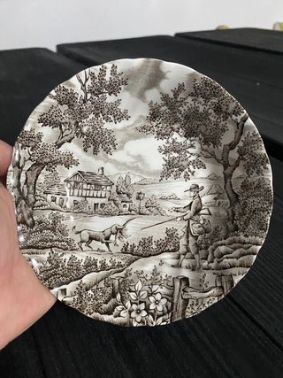 Pratos Coleção Inglês 1835 e Myott