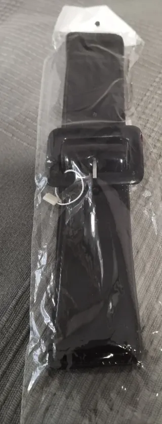 Cinturones charol negro y rojo