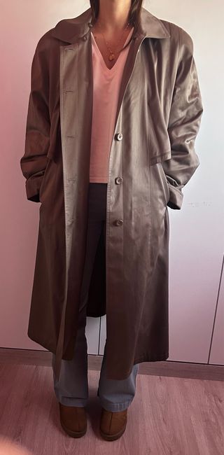 Gabardina 2 en 1 desmontable