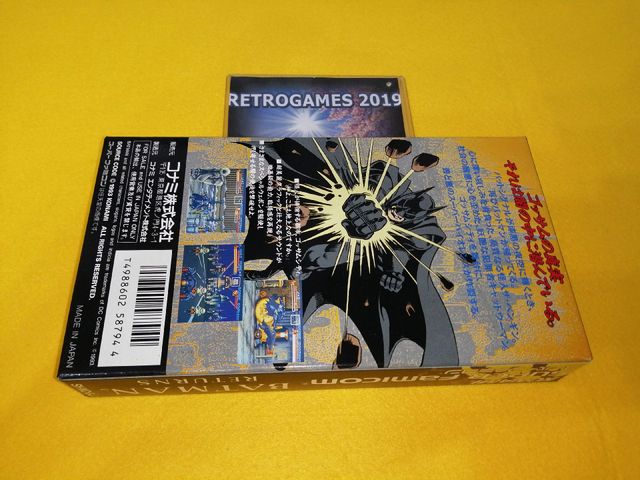 BATMAN RETURNS NINTENDO SUPER FAMICOM REG CARD