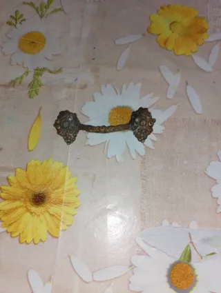 Maniglia vintage ottone per mobili