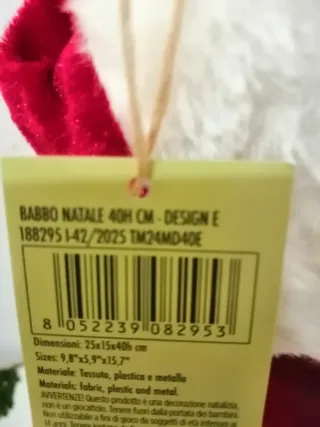 Babbo Natale con Orsetto e Regalo