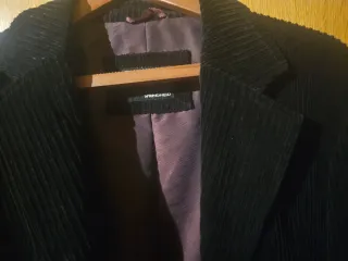 Chaquetón largo Springfield negro talla L 40