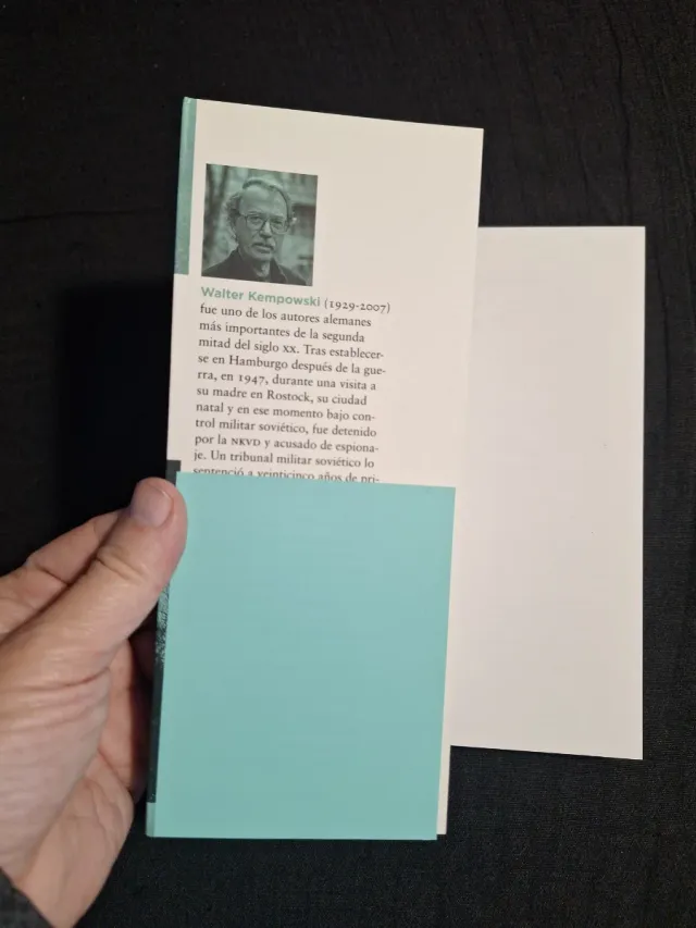 Walter Kempowski. Todo en vano