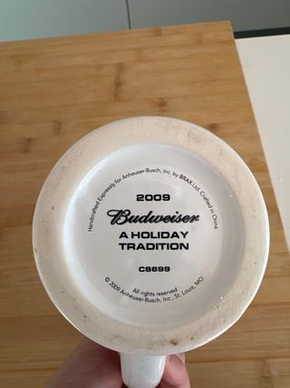 Boccale Budweiser da collezione