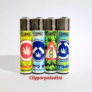 Set 4 Accendini Clipper israel