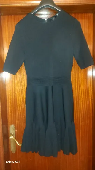 Vestido Negro Ted Baker Talla  L