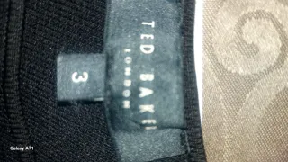 Vestido Negro Ted Baker Talla  L