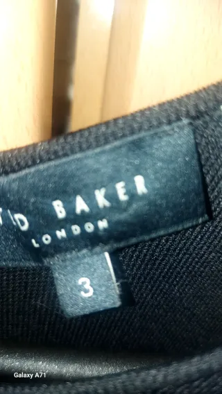 Vestido Negro Ted Baker Talla  L