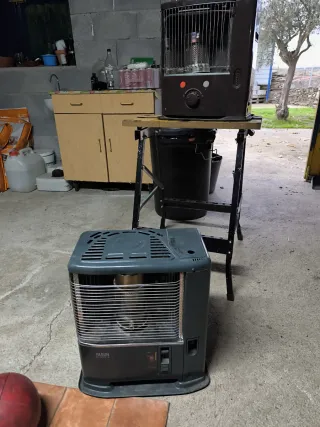 Estufa de parafina en buen estado