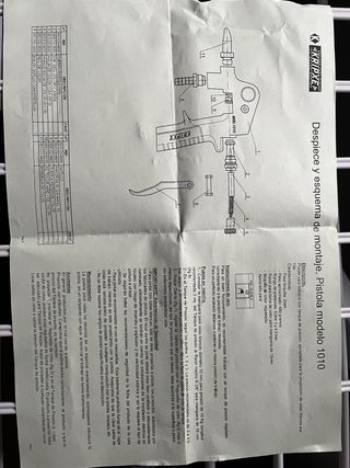 Pistola de precisión para colas Modelo 1010