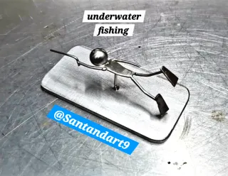 Figura buceador acero inoxidable 316L