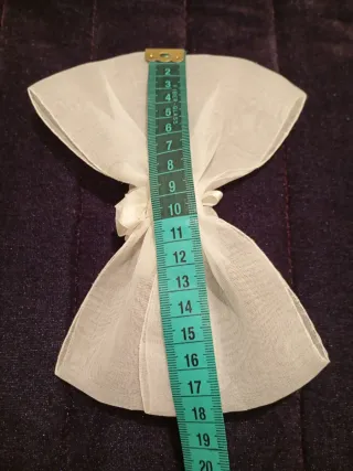 Lazo de seda con florecillas (Mod. R7)