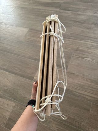 Mensola sospesa in legno