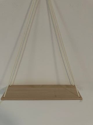 Mensola sospesa in legno