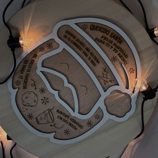 Bandeja Navideña Querido Santa