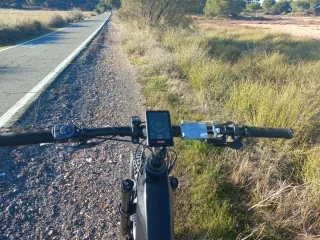 Bicicleta eléctrica cuadro de carbono