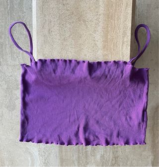 Top morado Alcott talla L