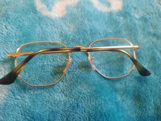 Gafas Ray-Ban Hexagonal Dorado Marrón