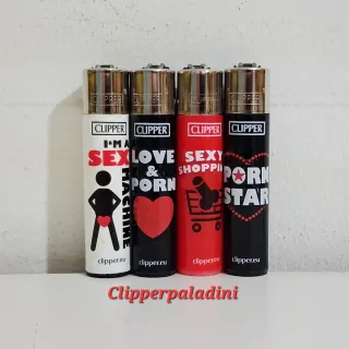 Set 4 Accendini Clipper