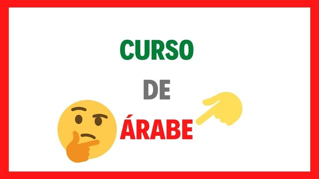 Curso árabe 100% online