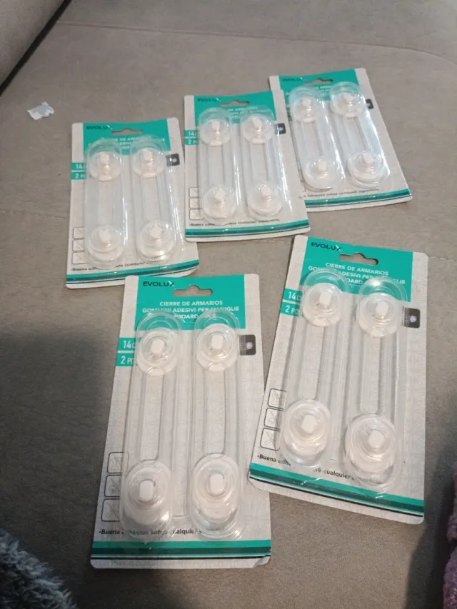 Cierres de seguridad para armarios (pack 2)