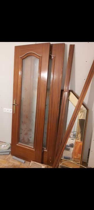 Puertas de salón acristaladas