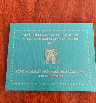 2 Euro Commemorativo Vaticano 2013