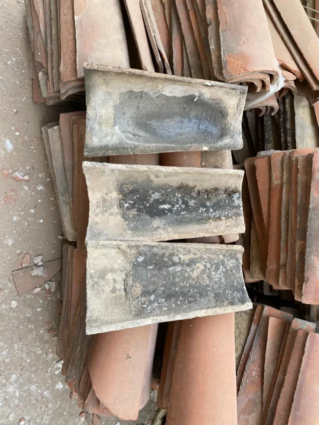 Tejas de barro para tejado