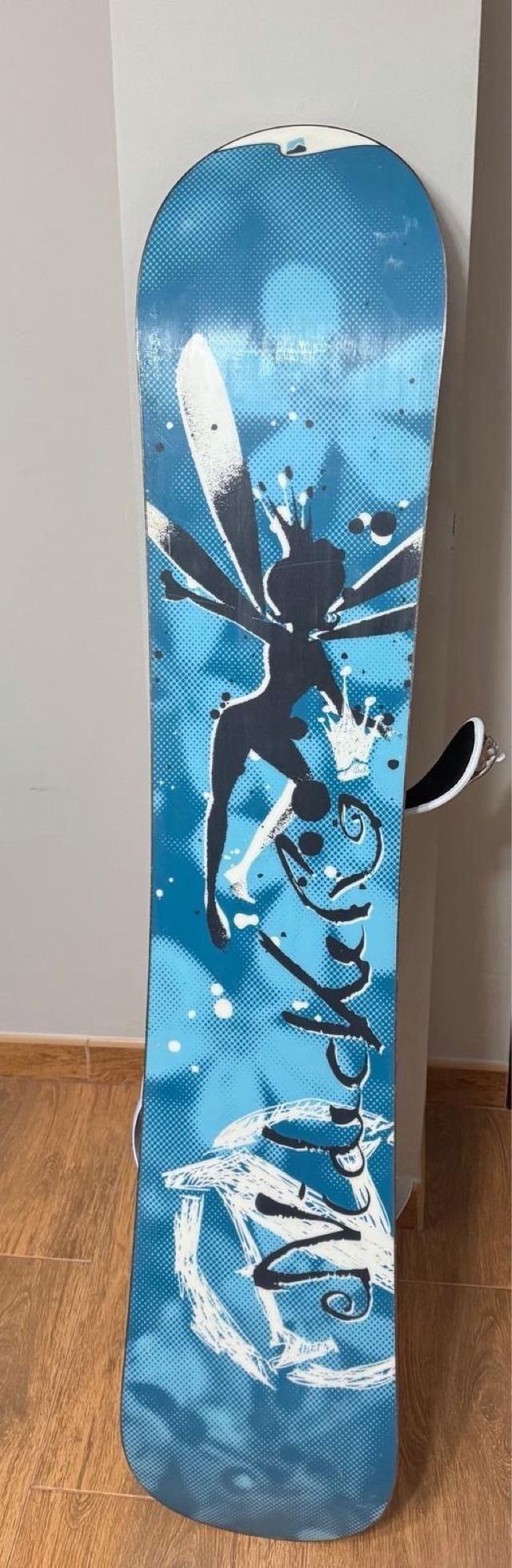 Tabla Snowboard con Fijaciones