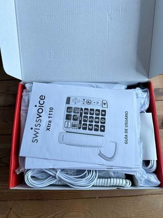 Teléfono Swissvoice Xtra 1150 Blanco