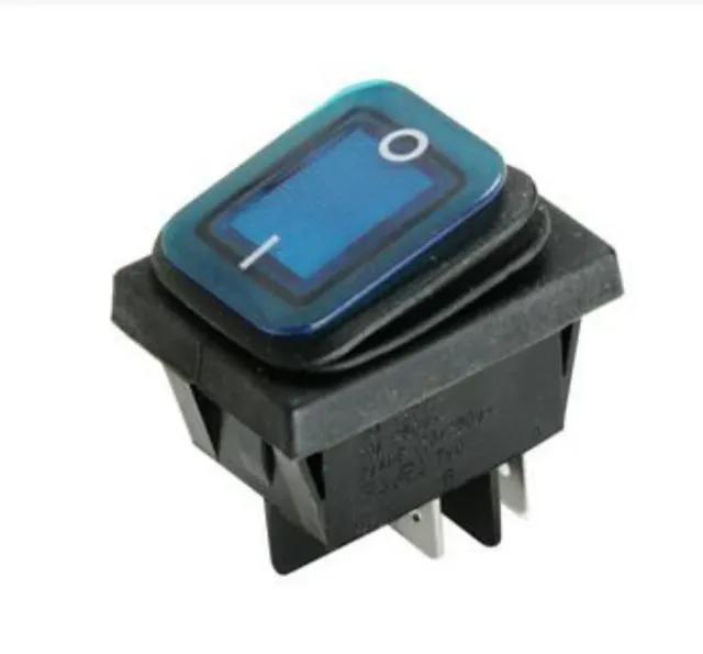 Interruptor azul fuelle humedad