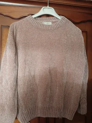 Jersey Moda Impression Talla Única Marrón