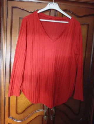 Jersey Moda Impression Talla Única Marrón