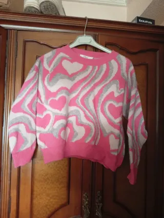 Jersey Moda Impression Talla Única Marrón