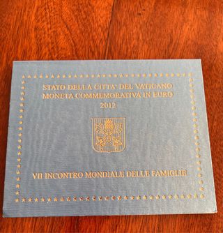 2 Euro Vaticano 2012 Commemorativo