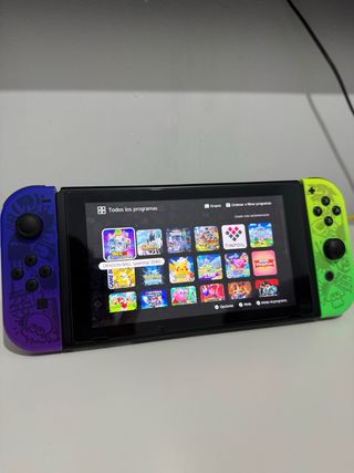 Nintendo Switch Splatoon y Pack de Juegos Incluido