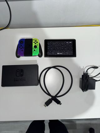 Nintendo Switch Splatoon y Pack de Juegos Incluido