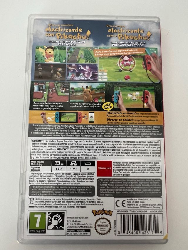 Nintendo Switch Pokémon Let's Go Pikachu!