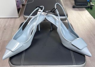 Zapatos Zara Tacon Talla 36 nuevos con etiqueta