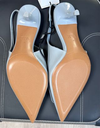 Zapatos Zara Tacon Talla 36 nuevos con etiqueta