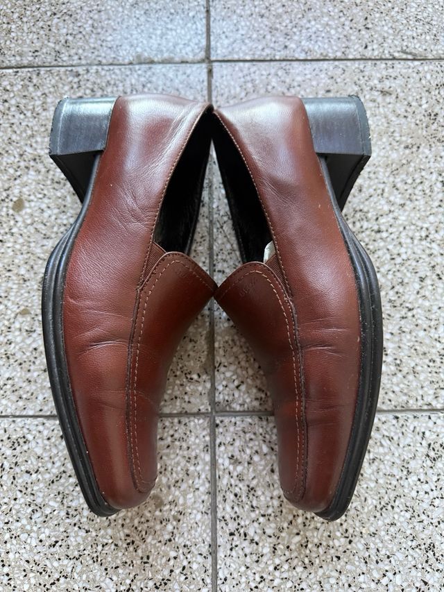 Geox Scarpe Nappa Marrone Donna Tg 36.5