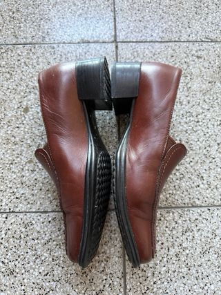 Geox Scarpe Nappa Marrone Donna Tg 36.5