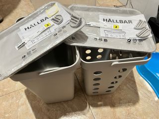 Cubo basura HÄLLBAR Ikea blanco