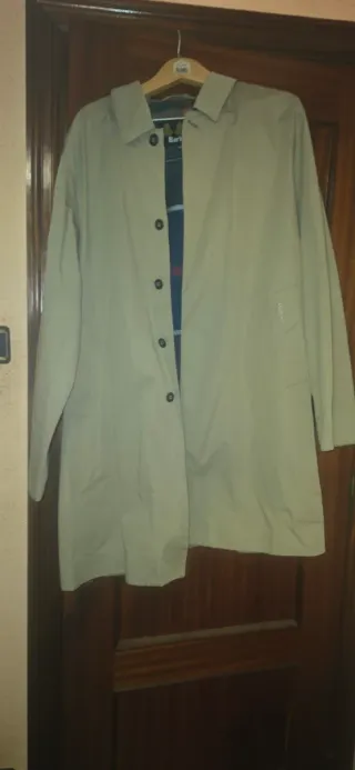 Gabardina Barbour Beige Multicolor