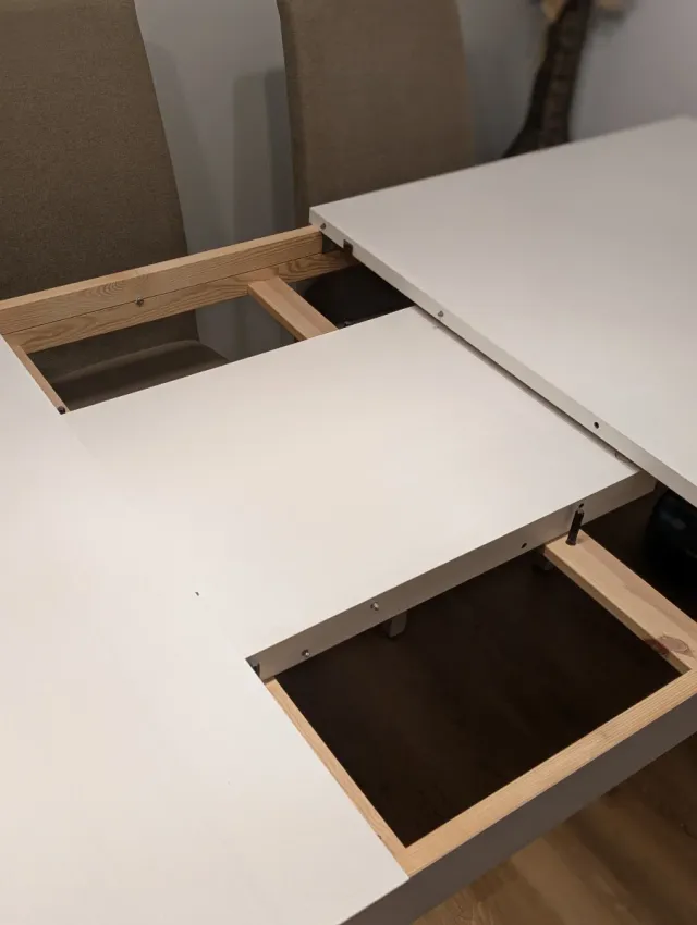 Mesa Comedor Extensible Ikea Blanca 170-220cm