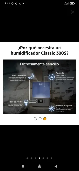 Humidificador Levoit Classic 300S